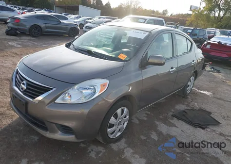 2014 Nissan Versa 1.6 Sv z USA, uszkodzony, nr VIN 3N1CN7AP3EK450828